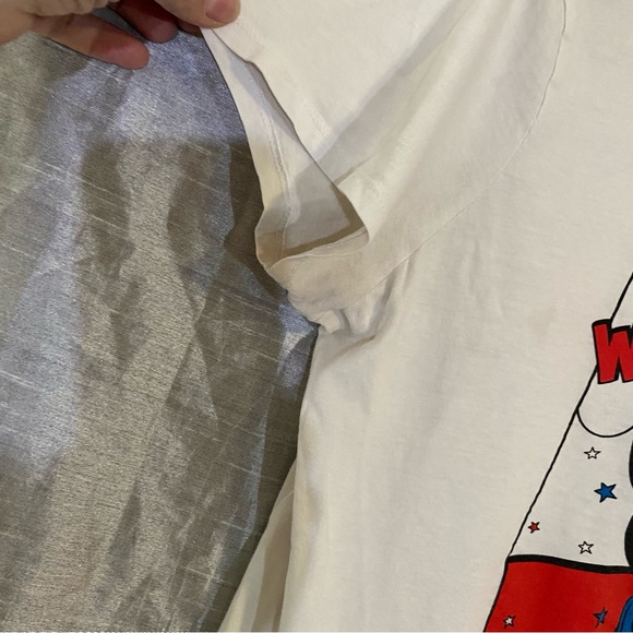 Primark t shirt, SZ XL, fair condition, WOW OMG, pop tee shirt. See pics - Picture 4 of 7